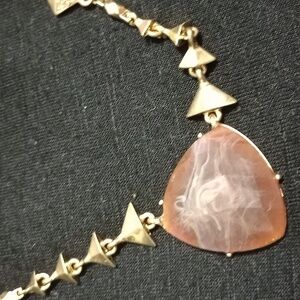Wester gold tone necklace